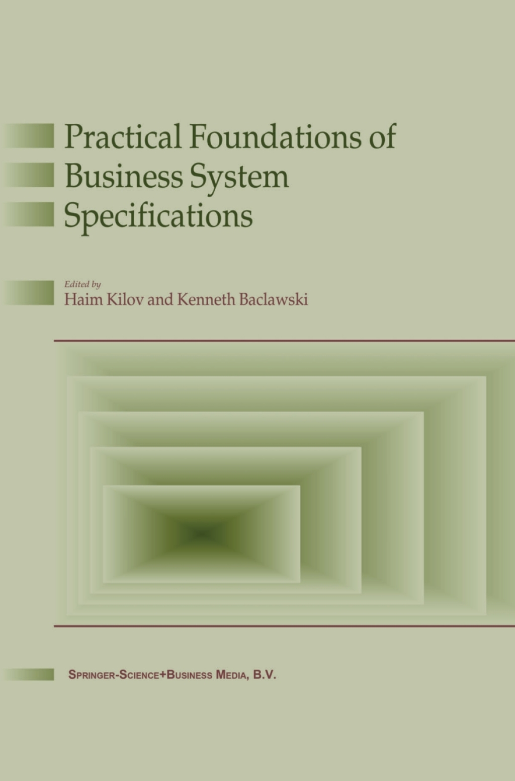 Practical Foundations of Business System Specifications 1st Edition