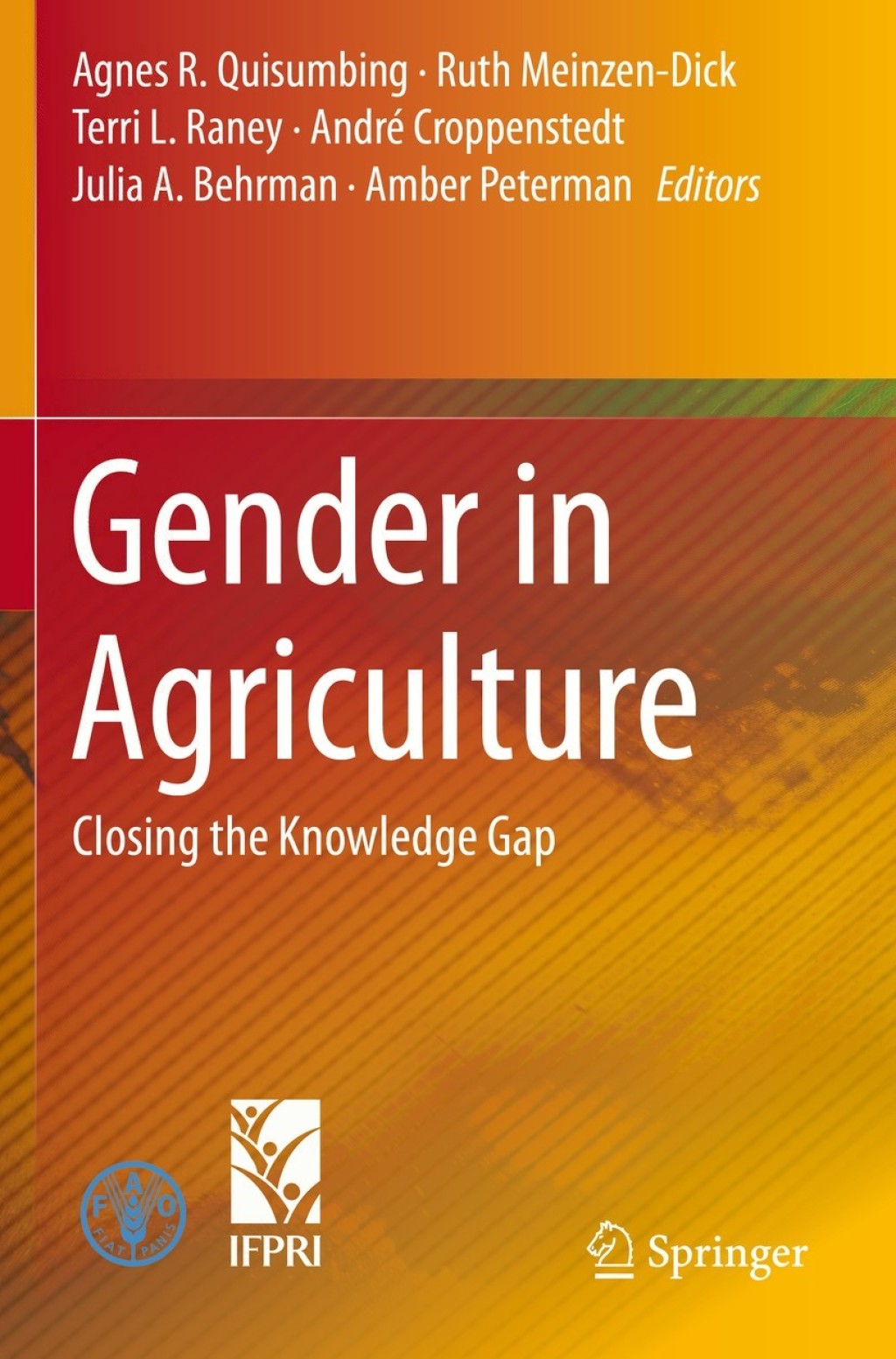 Gender in Agriculture Closing the Knowledge Gap 