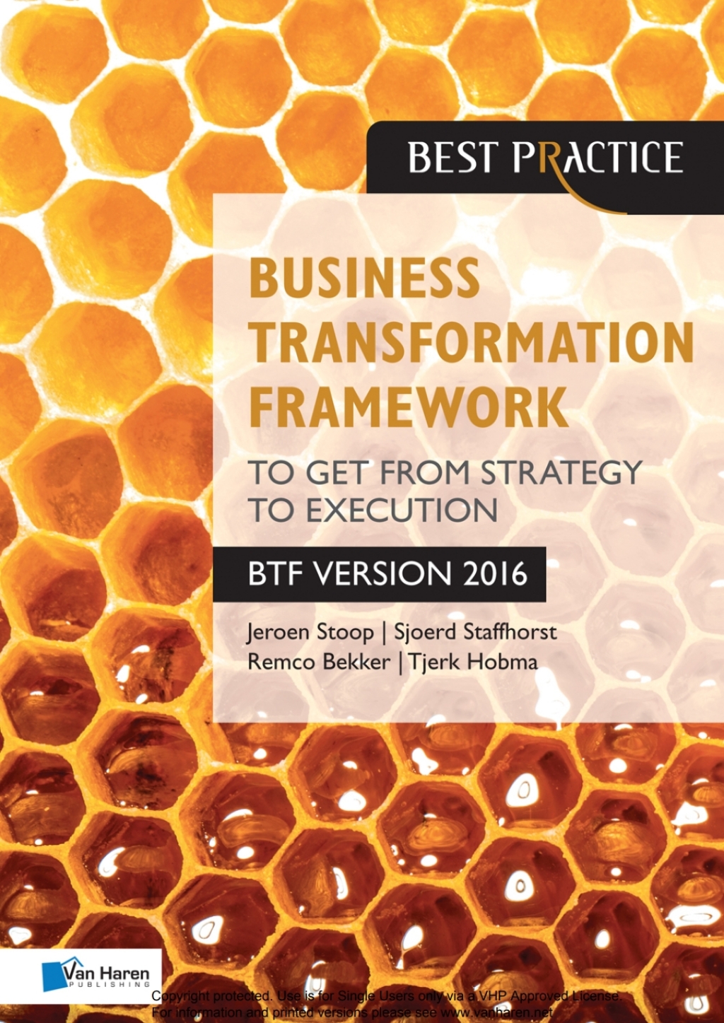 Business Transformation Framework - To get from Strategy to Execution 1st Edition