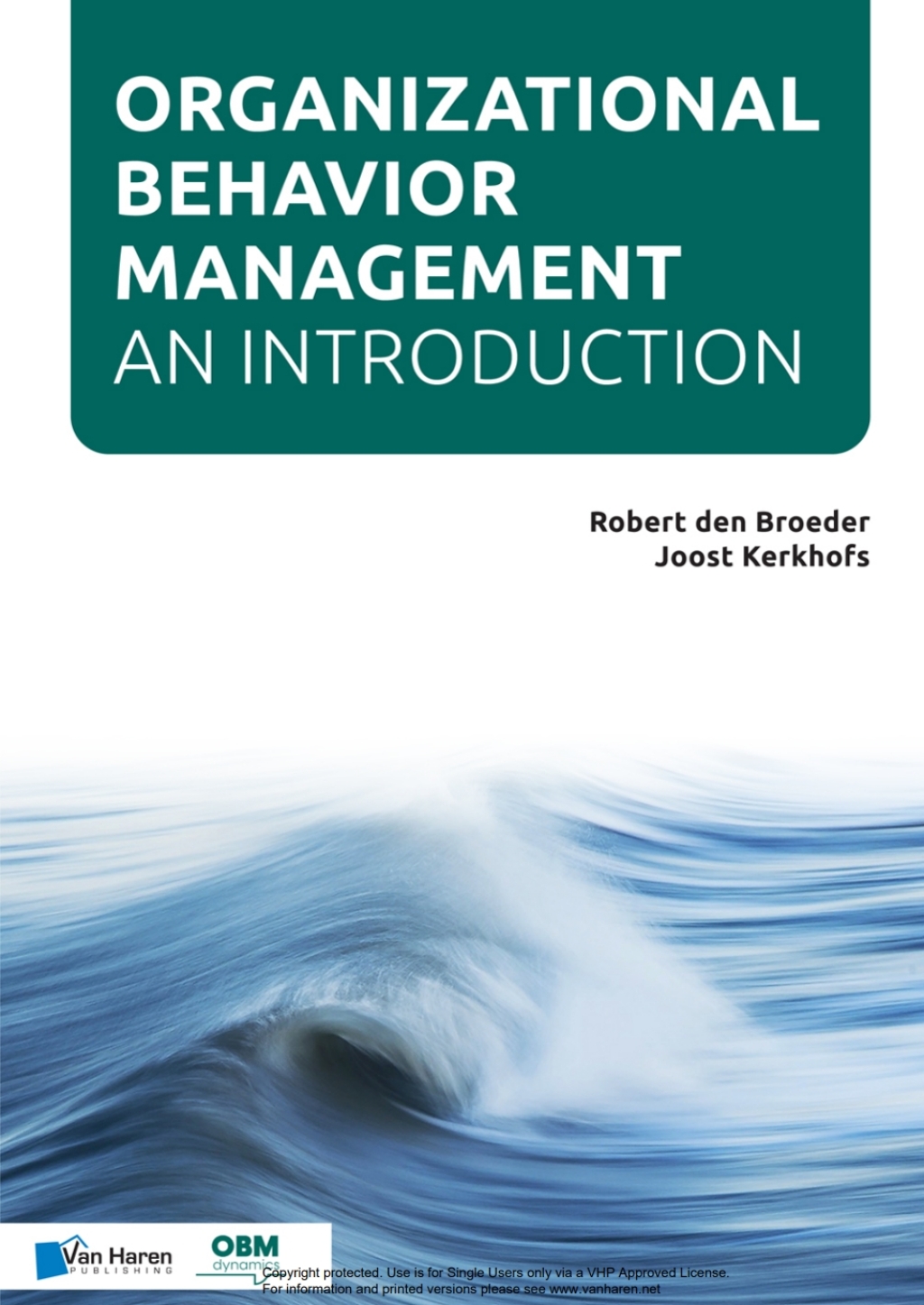 Organizational Behavior Management - An introduction (OBM) 1st Edition