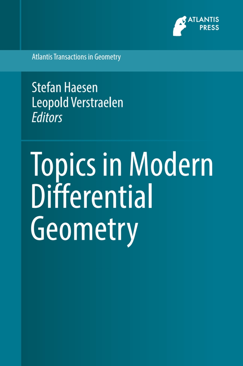 Topics in Modern Differential Geometry 