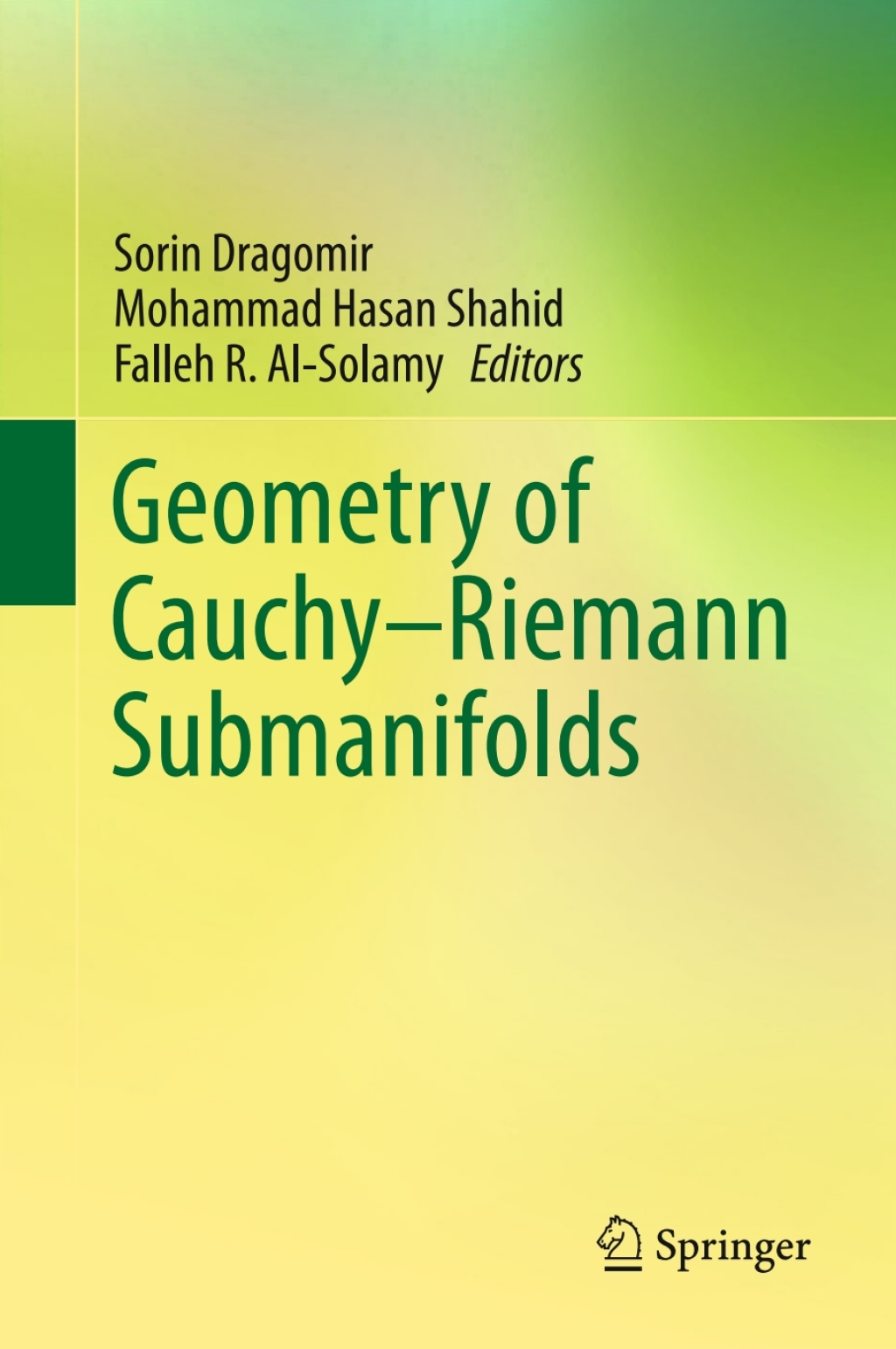Geometry of Cauchy-Riemann Submanifolds 
