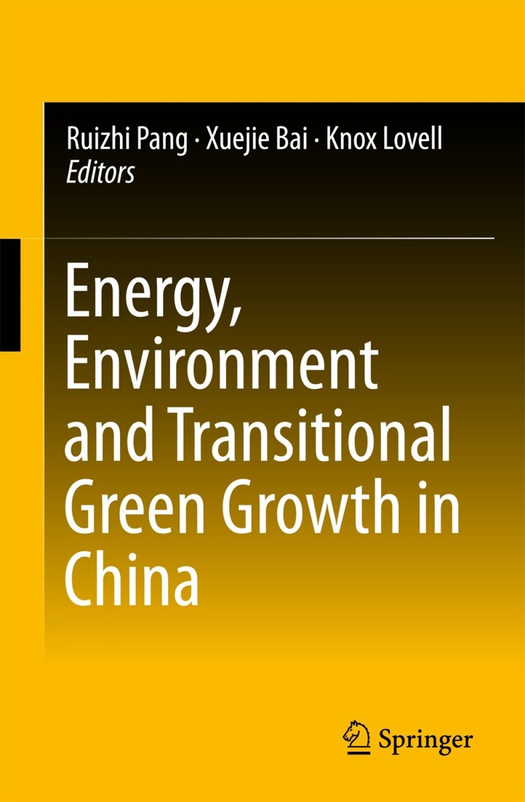 Energy, Environment and Transitional Green Growth in China 