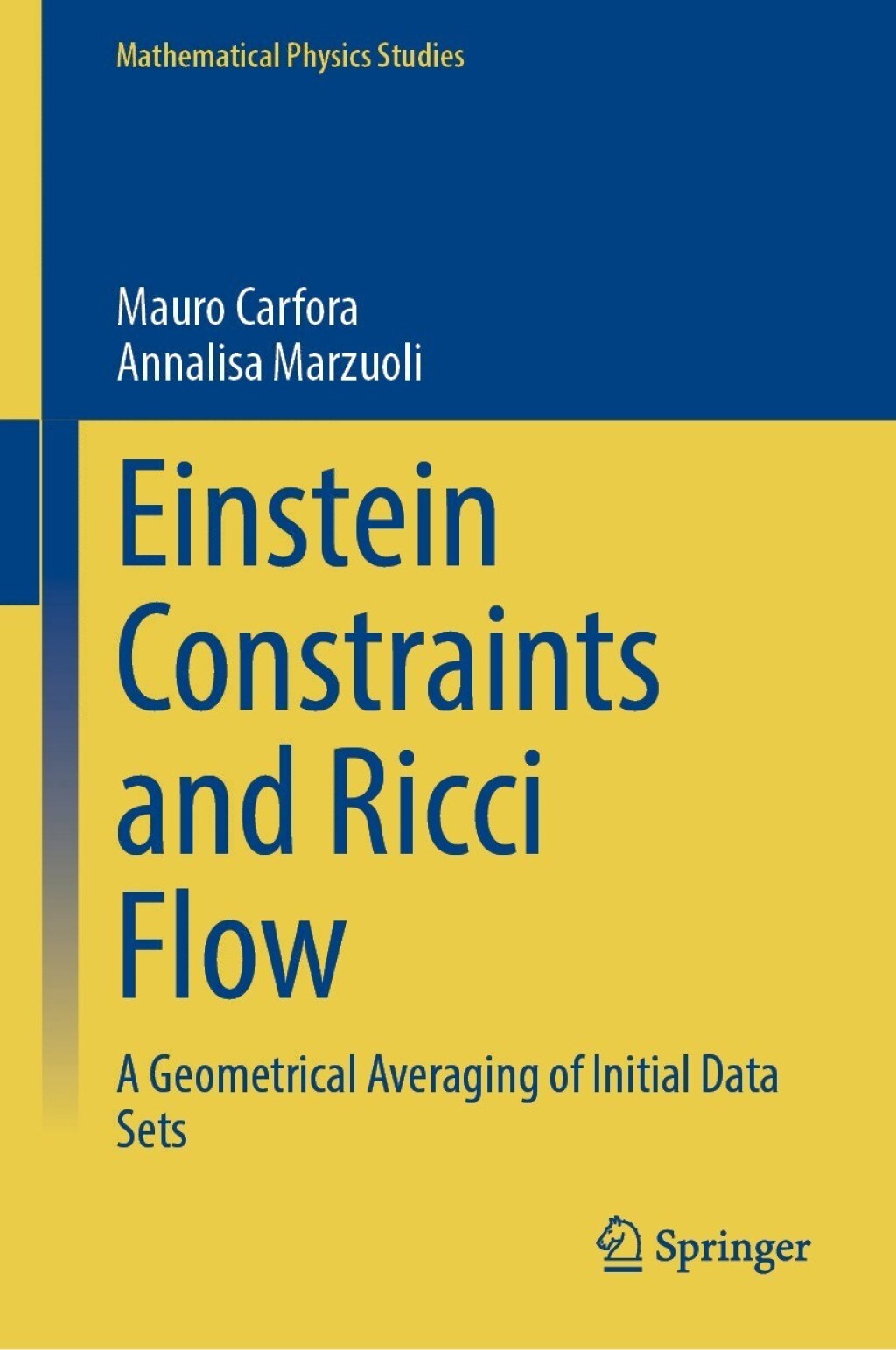 Einstein Constraints and Ricci Flow A Geometrical Averaging of Initial Data Sets 