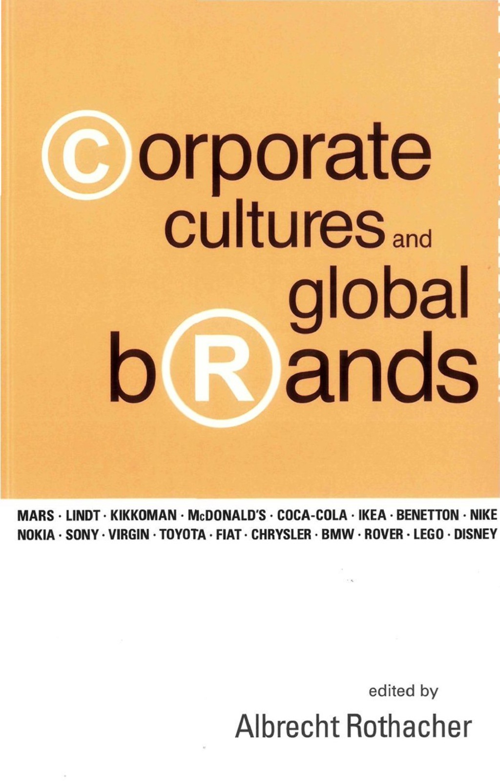 Corporate Cultures And Global Brands 