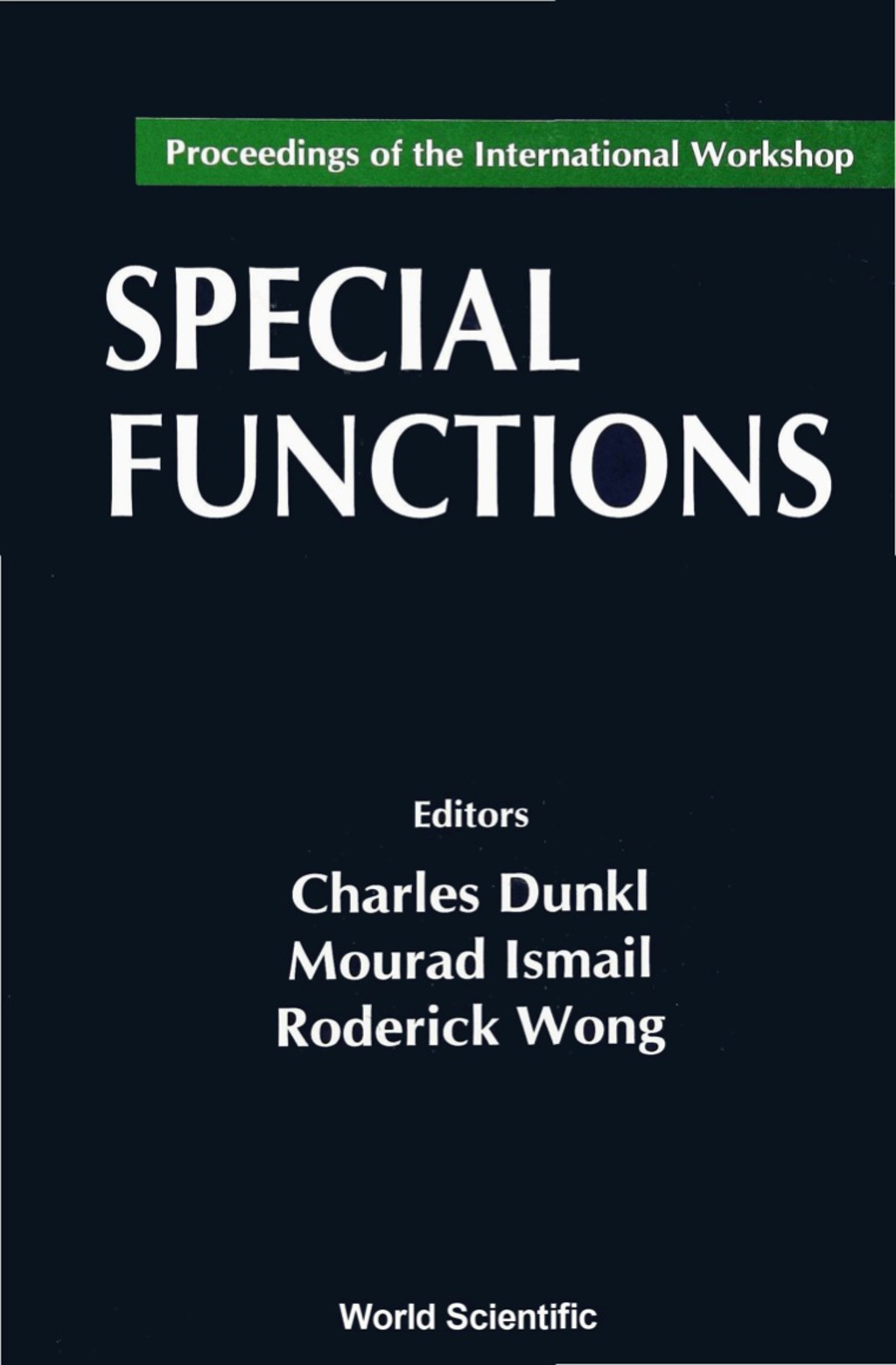 SPECIAL FUNCTIONS 