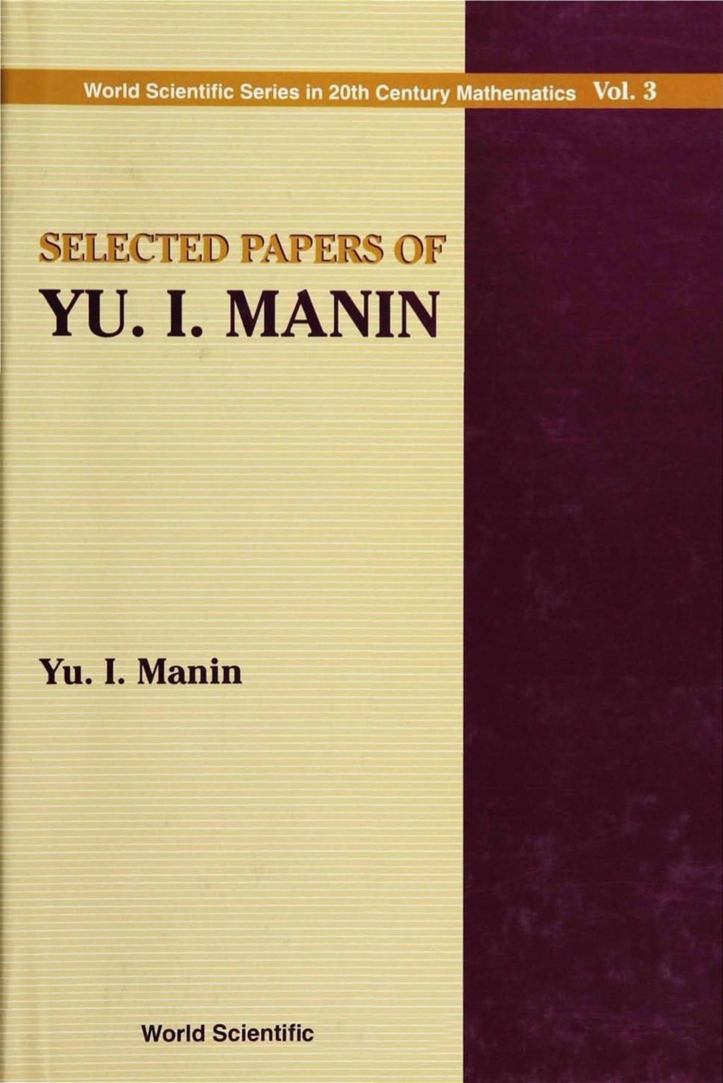SELECTED PAPERS OF YU I MANIN    (V3) 