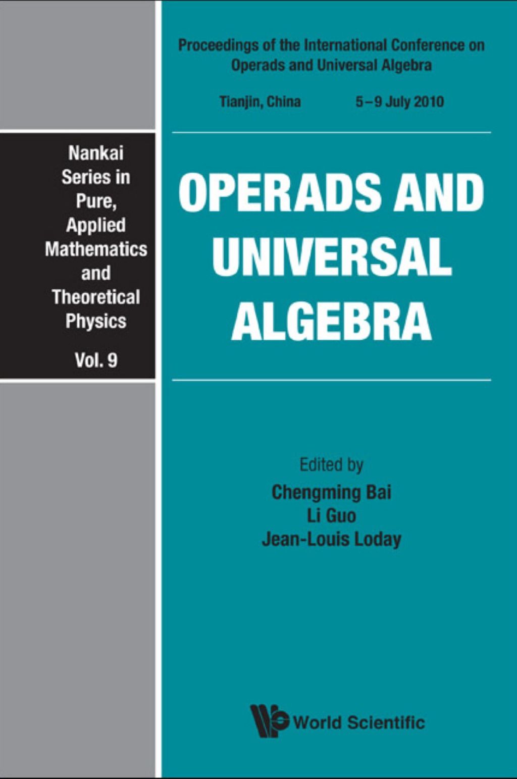 Operads And Universal Algebra - Proceedings Of The International Conference 