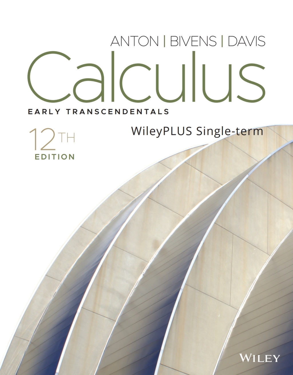 Calculus Early Transcendentals, WileyPLUS Single-term 12th Edition
