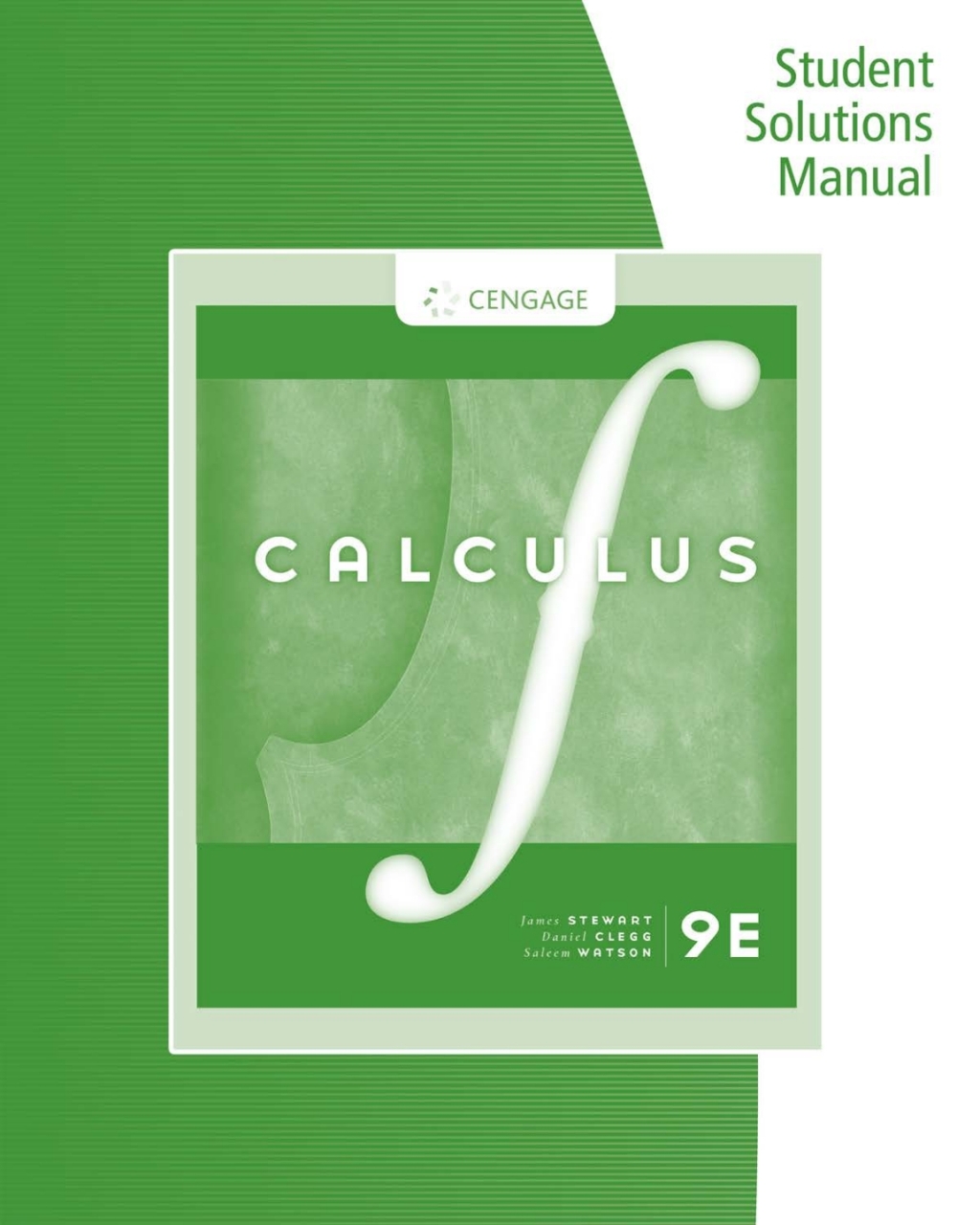 Student Solutions Manual for Multivariable Calculus Chapters 12-16 9th Edition
