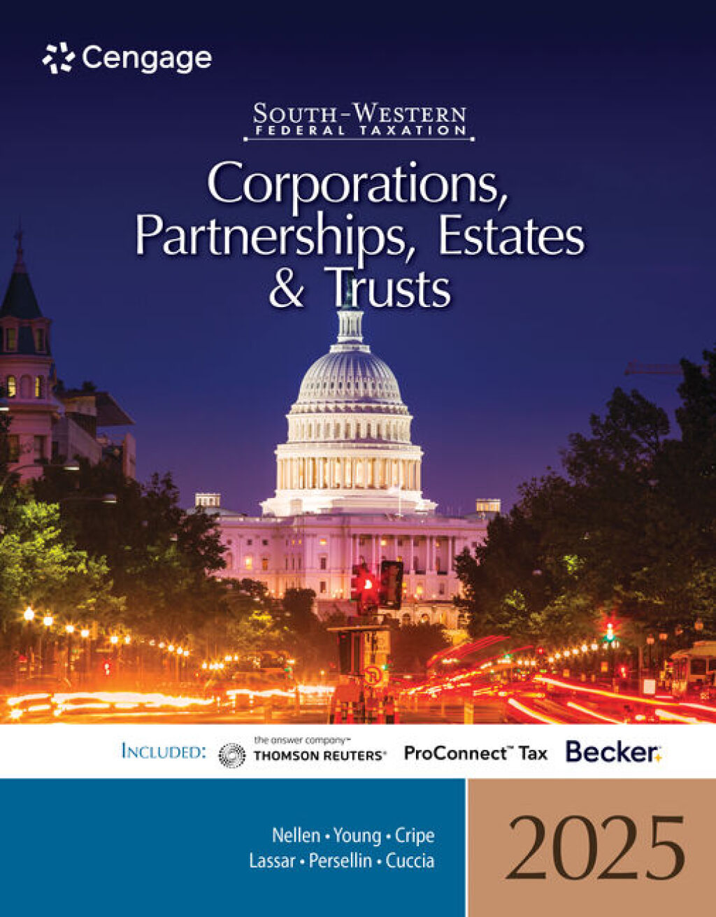 South-Western Federal Taxation 2025: Corporations, Partnerships, Estates and Trusts 48th Edition
