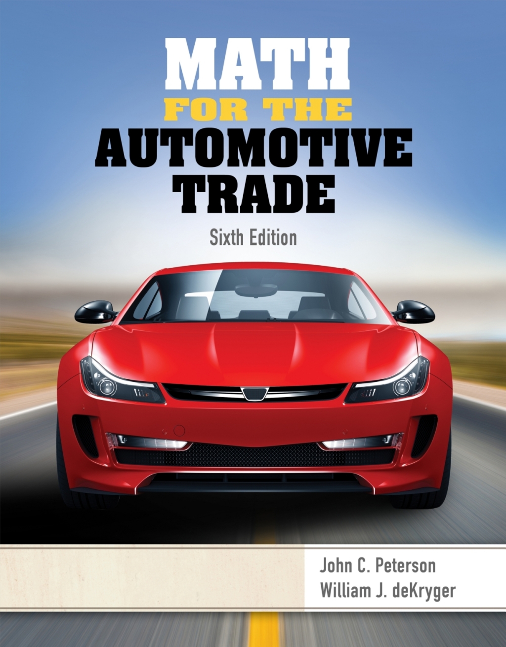 MindTap Applied Math, 1 term (6 months) Instant Access for Peterson/deKryger's Math for the Automotive Trade 6th Edition