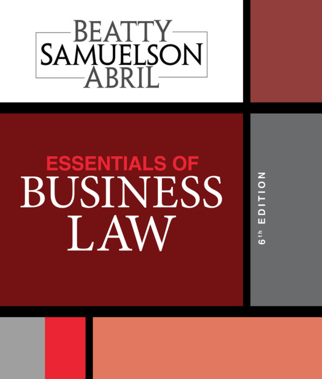 Essentials of Business Law 6th Edition