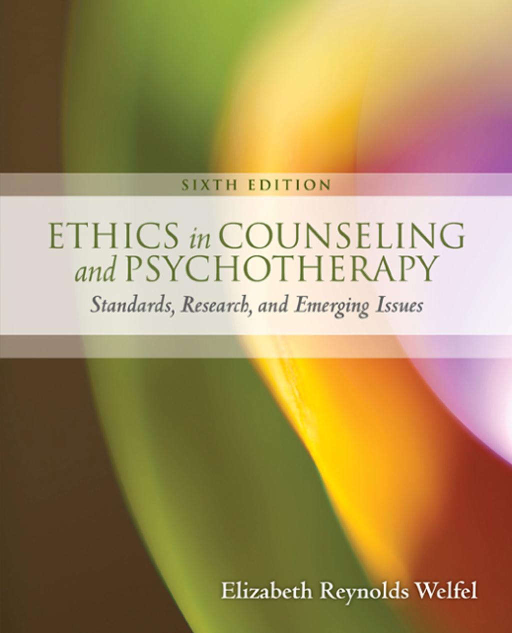 Ethics in Counseling & Psychotherapy 6th Edition