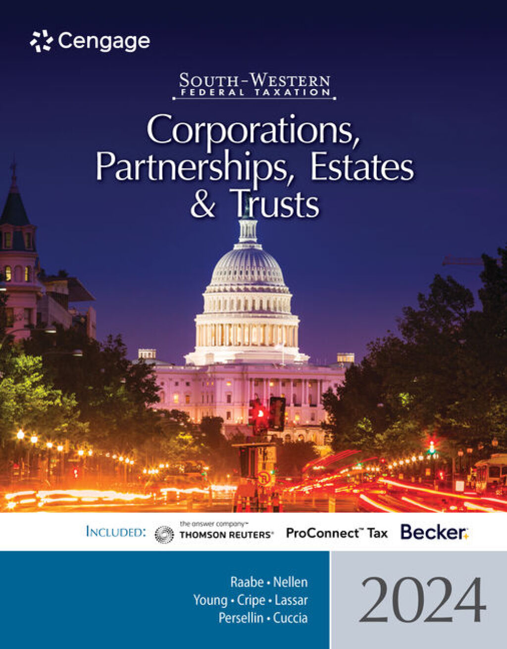 South-Western Federal Taxation 2024: Corporations, Partnerships, Estates and Trusts 47th Edition