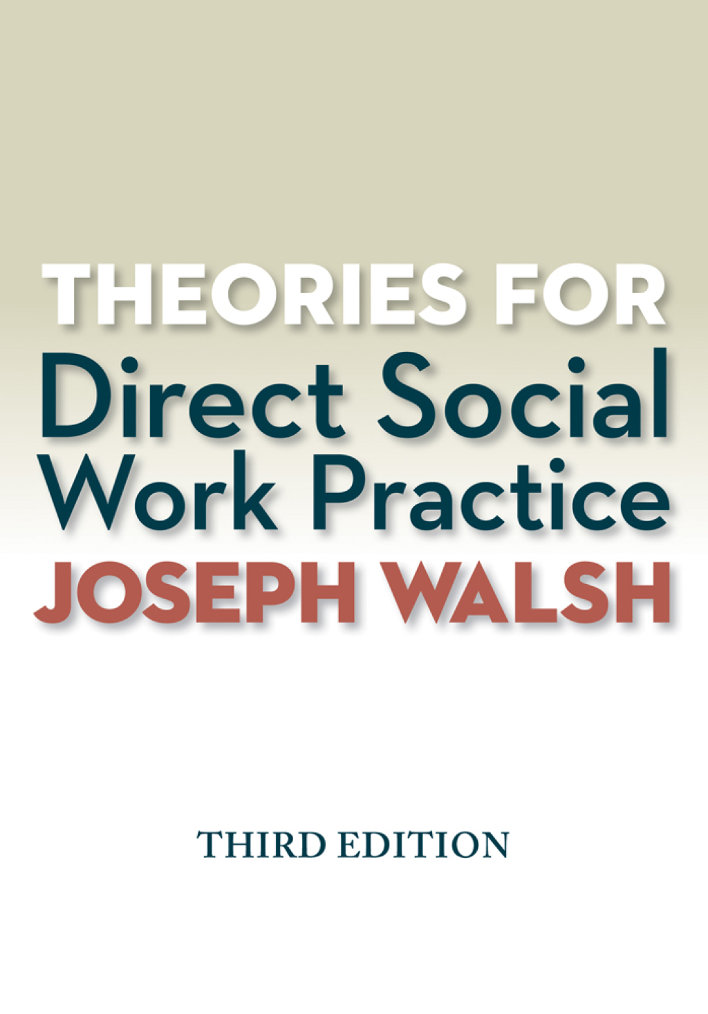 Theories for Direct Social Work Practice 3rd Edition