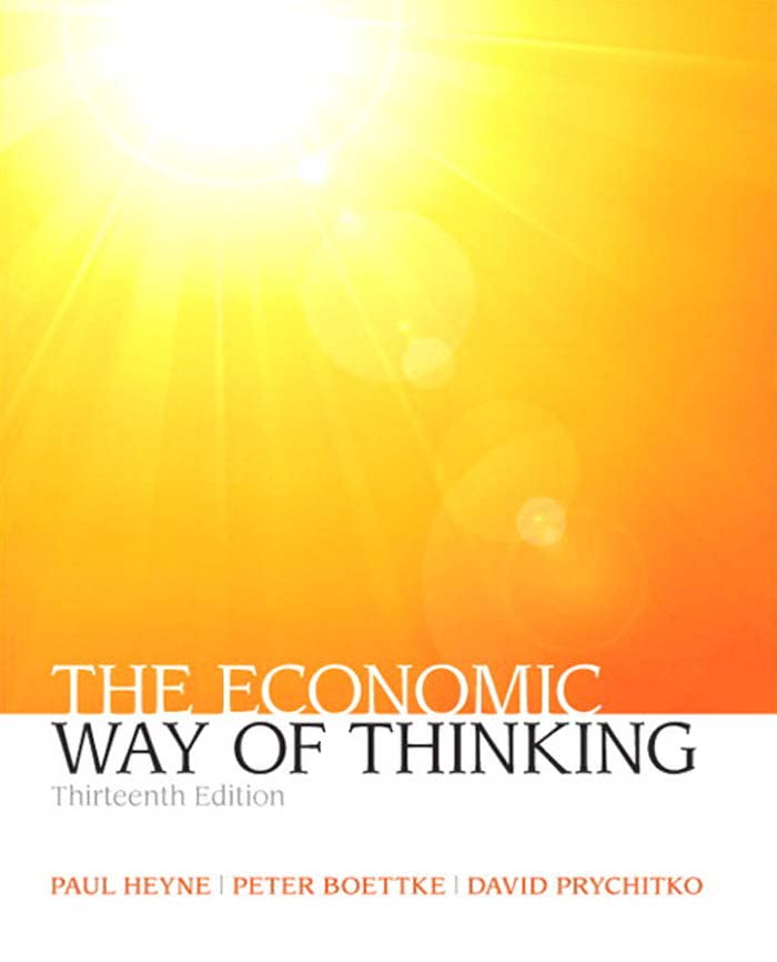 Economic Way of Thinking, The (Myeconlab) (PDF/EPUB Version)
