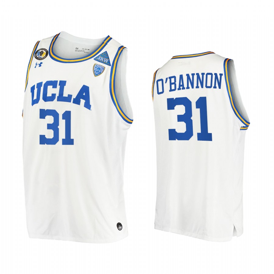 Ed O'Bannon UCLA Bruins White Jersey College Stand Together