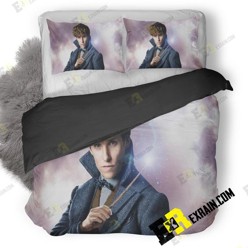 Eddie Redmayne Fantastic Beasts The Crimes Of Grindlewald 2T 3D Customized Duvet Cover Bedding Set