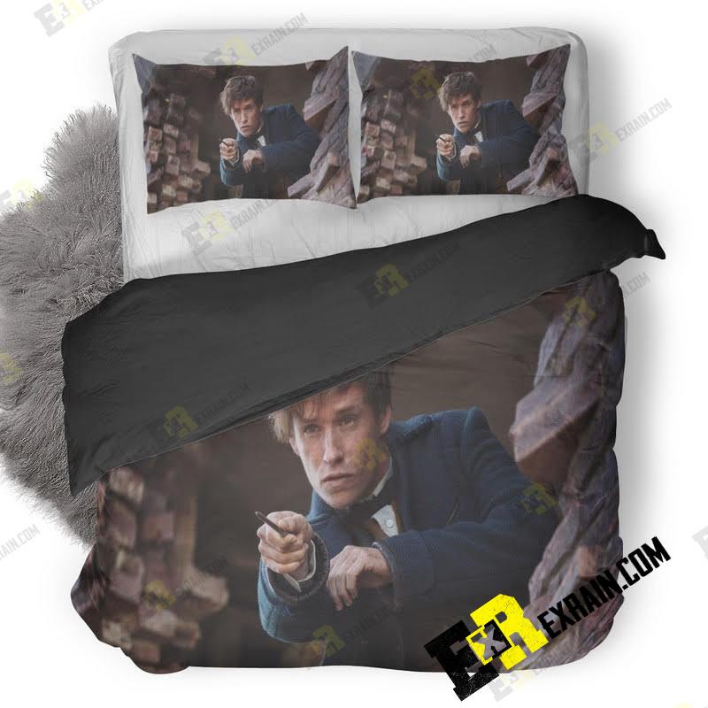 Eddie Redmayne In Fantastic Beastslu 3D Customized Duvet Cover Bedding Set