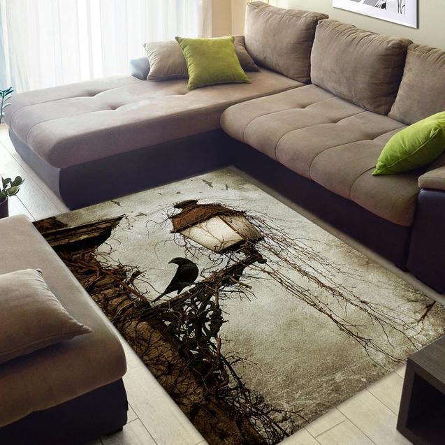 Edgar Allan Poe Rectangle Rug