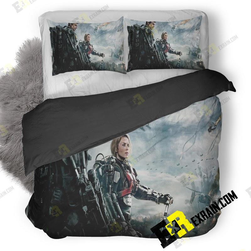Edge Of Tomorrow Hd 3D Customized Duvet Cover Bedding Set