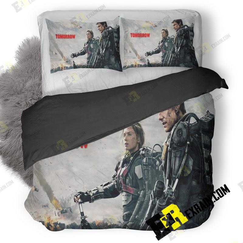 Edge Of Tomorrow Wide 3D Customized Duvet Cover Bedding Set