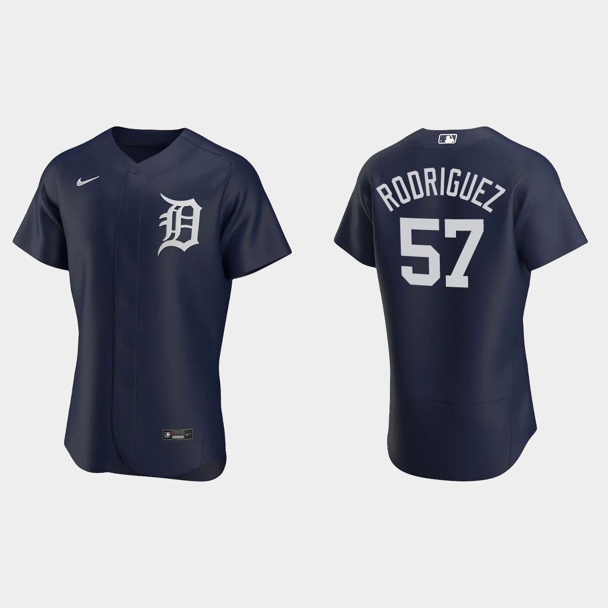 Eduardo Rodriguez Detroit Tigers Alternate Jersey - Navy