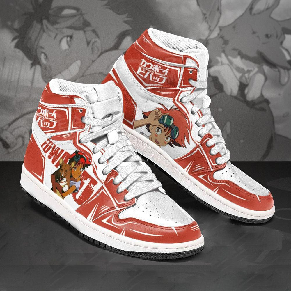 Edward Cowboy Bebop Anime 1 High Top Air Jordan Sneaker, Air Jordan Hightop