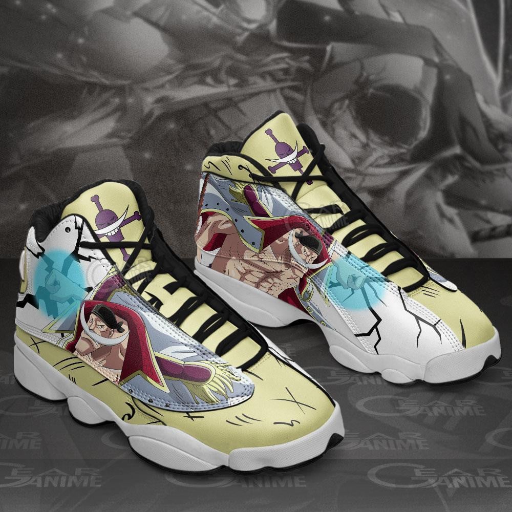 Edward Newgate Whitebeard JD13 Sneakers Custom Anime One Piece Shoes