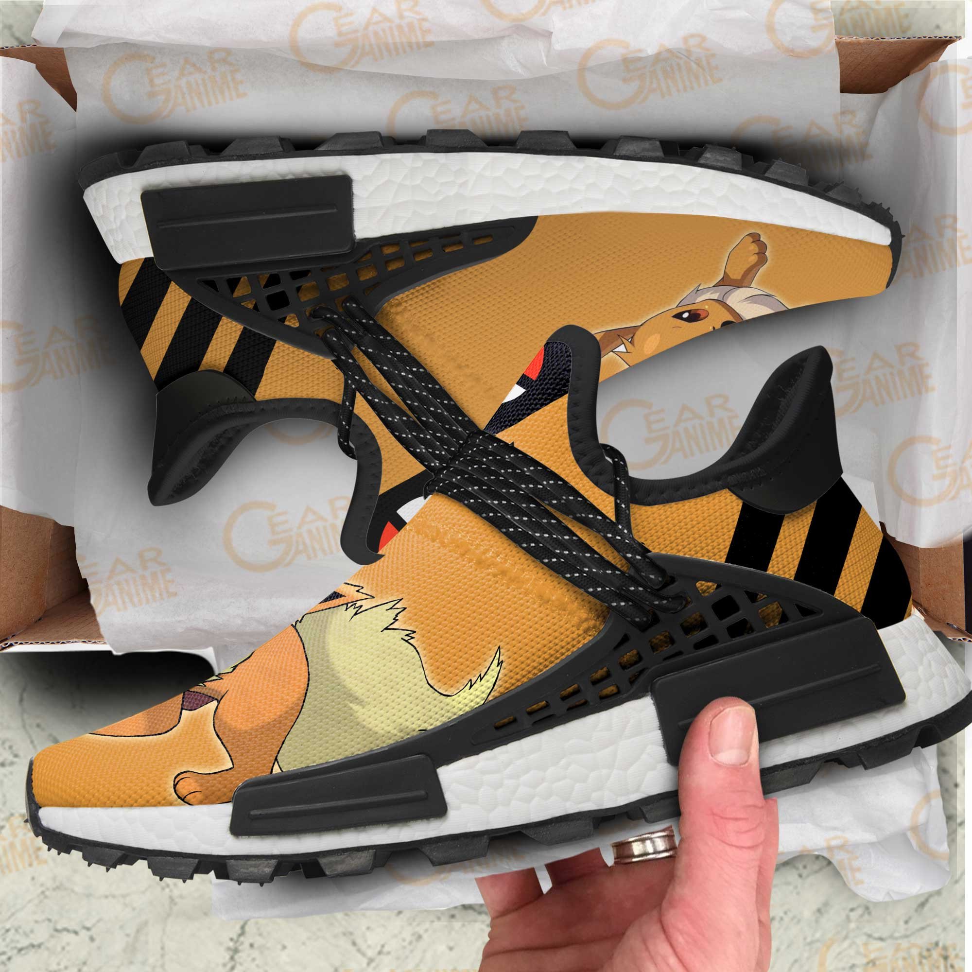 Eevee Shoes Pokemon Anime Shoes, NMD Shoes