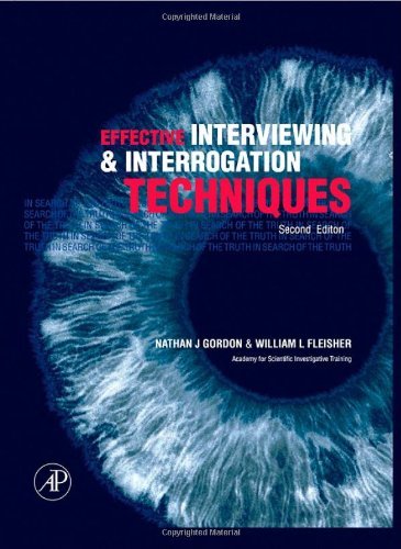 Effective Interviewing and Interrogation Techniques (PDF/EPUB Version)