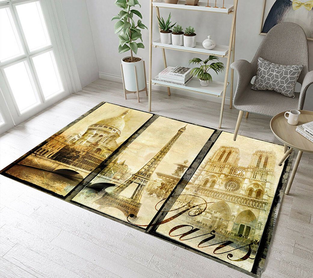 Eifell Tower Limited Edition Rectangle Rug