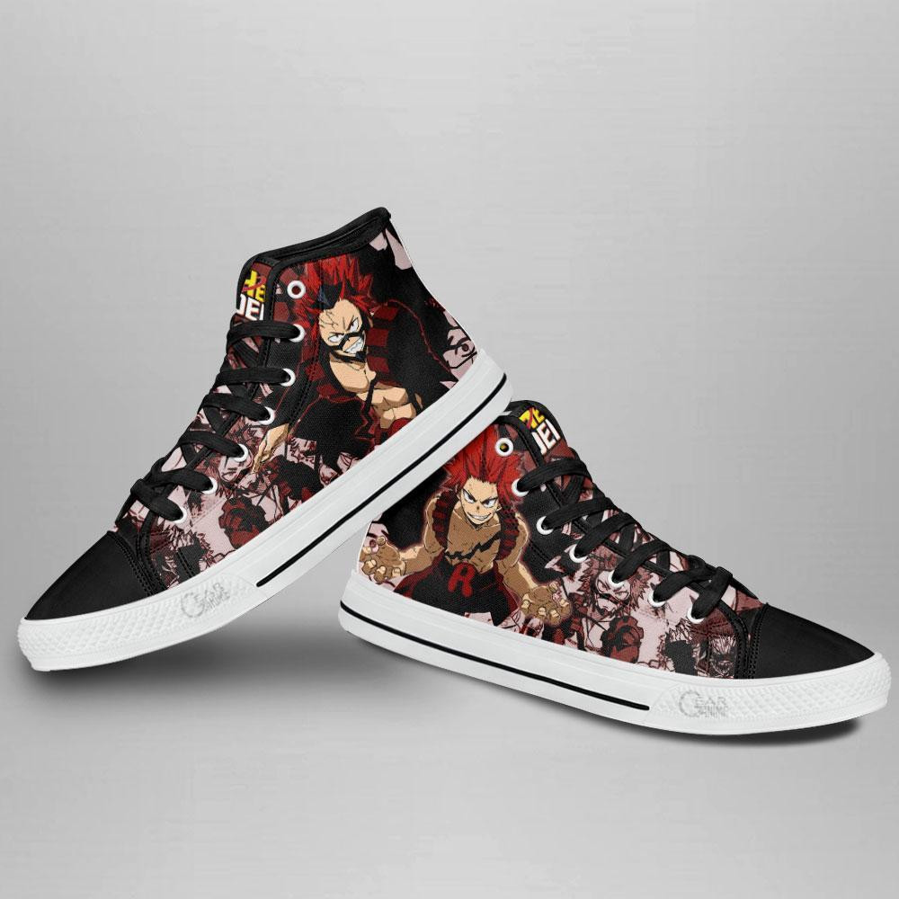Eijiro Kirishima High Top Shoes Custom Anime My Hero Academia Sneakers