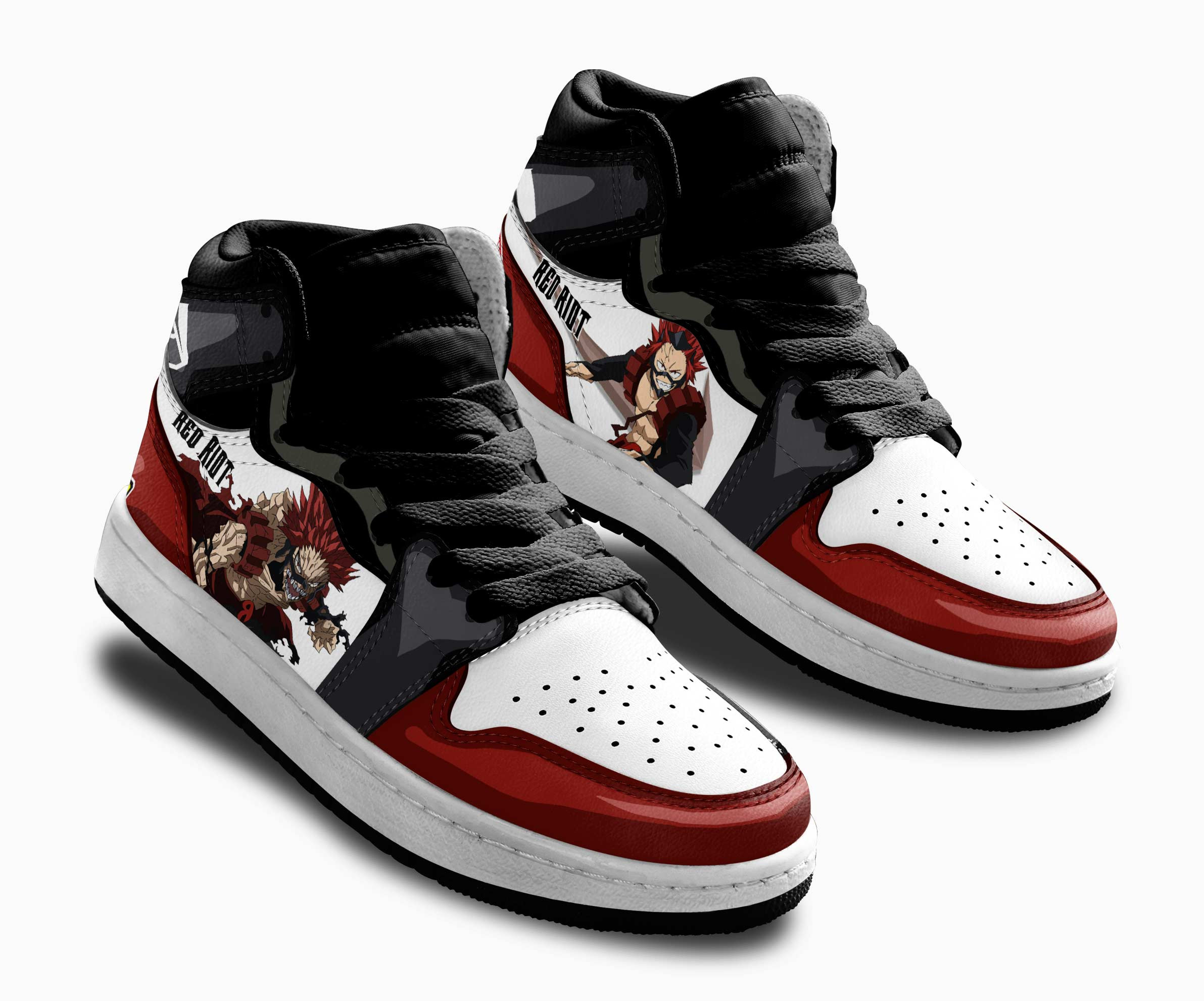 Eijiro Kirishima Kids Sneakers Custom My Hero Academia Anime Shoes For Kids