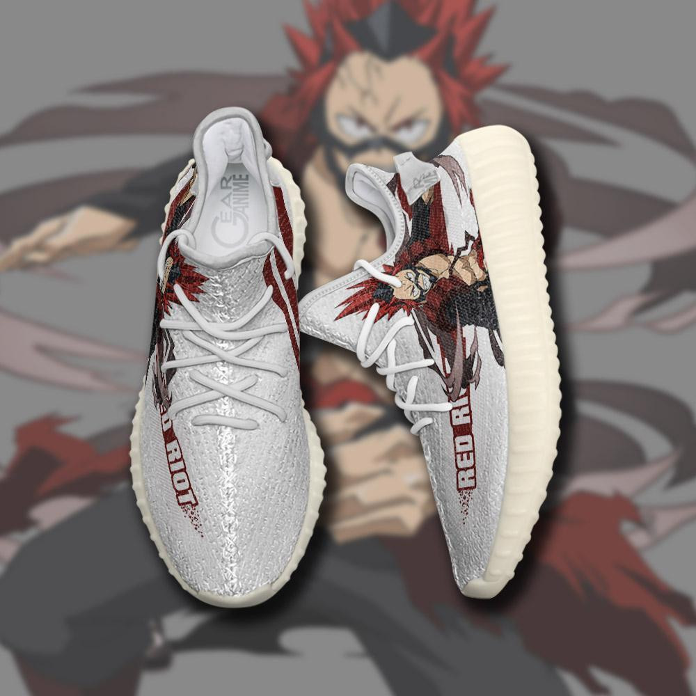 Eijiro Kirishima Shoes Red Riot My Hero Academia Anime Sneakers TT10