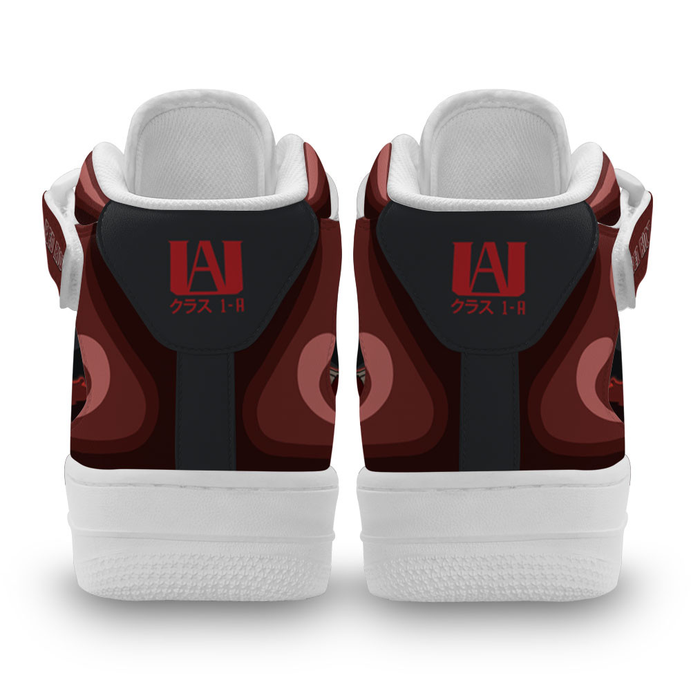 Eijiro Kirishima Sneakers Air Mid Custom My Hero Academia Anime Shoes