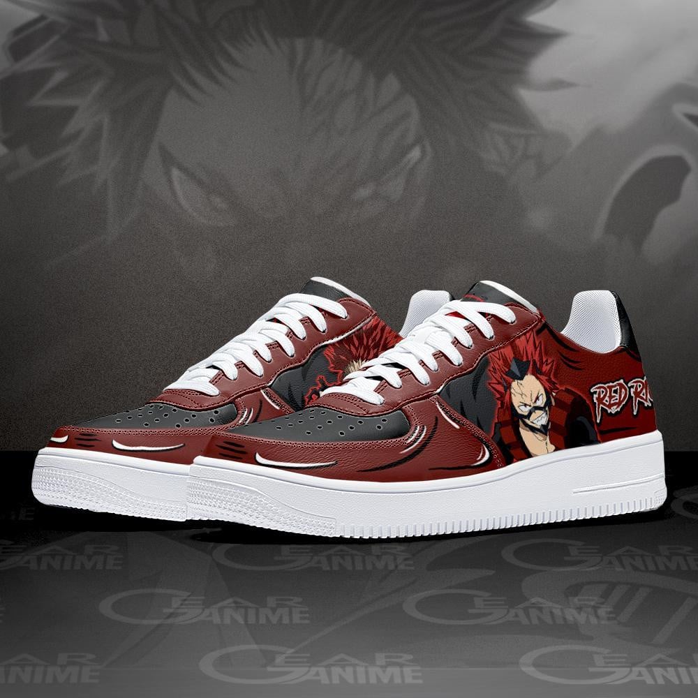 Eijiro Red Riot Air Sneakers Custom My Hero Academia Anime Shoes