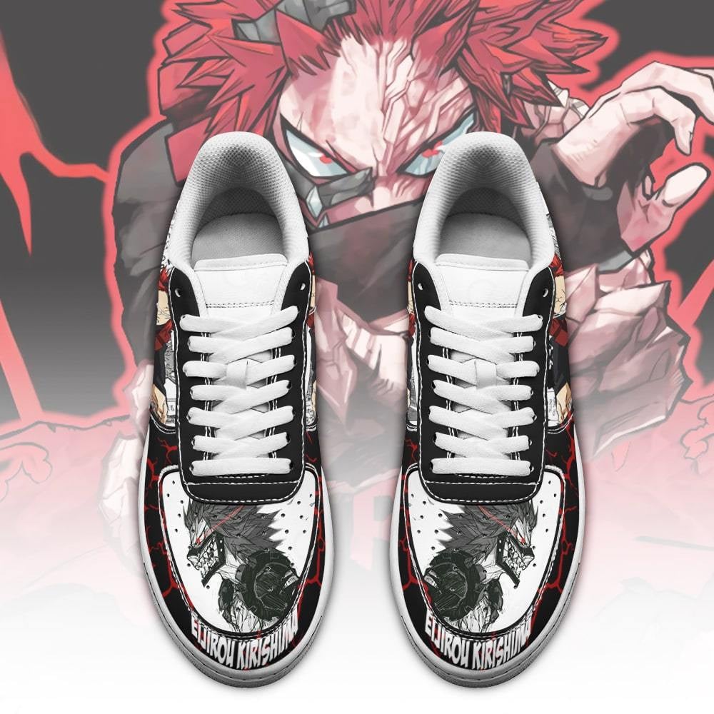 Eijirou Kirishima Sneakers Custom My Hero Academia Anime Shoes Fan Gift