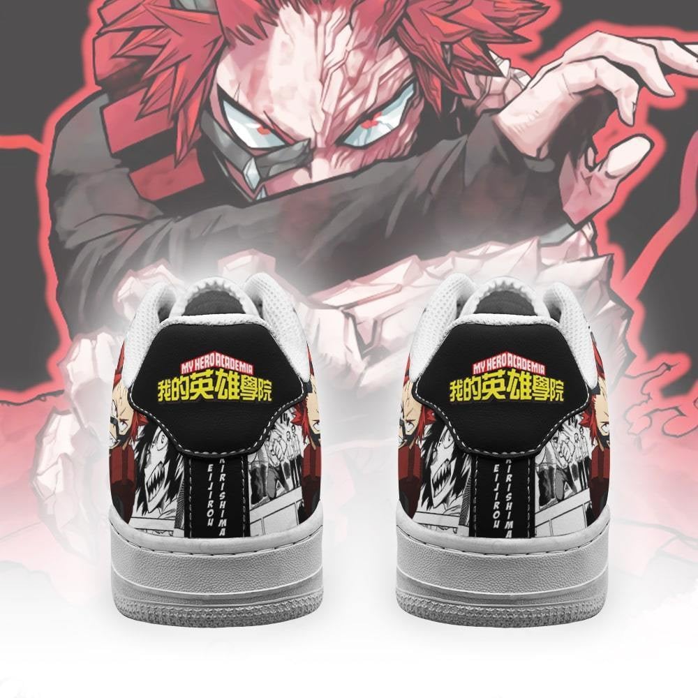 Eijirou Kirishima Sneakers Custom My Hero Academia Anime Shoes Fan Gift