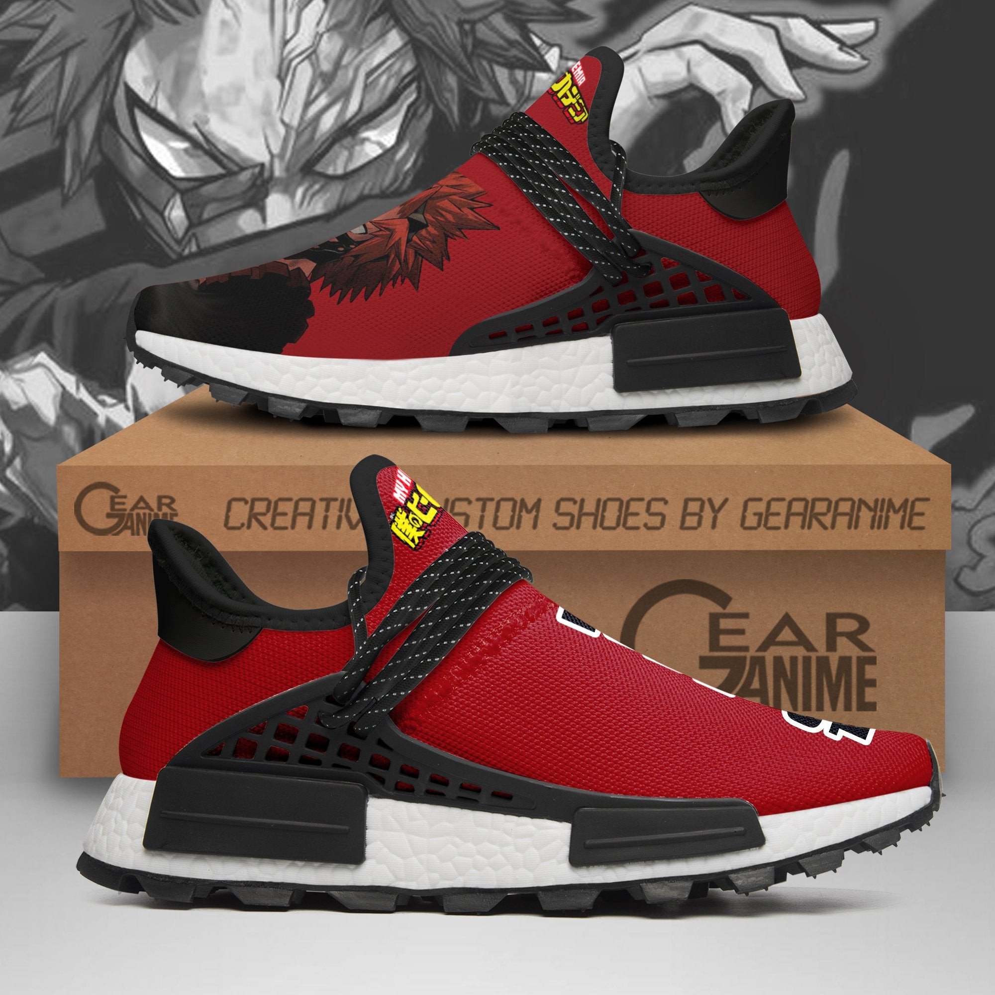 Eijirou Red Riot Shoes My Hero Academia Shoes, NMD Shoes