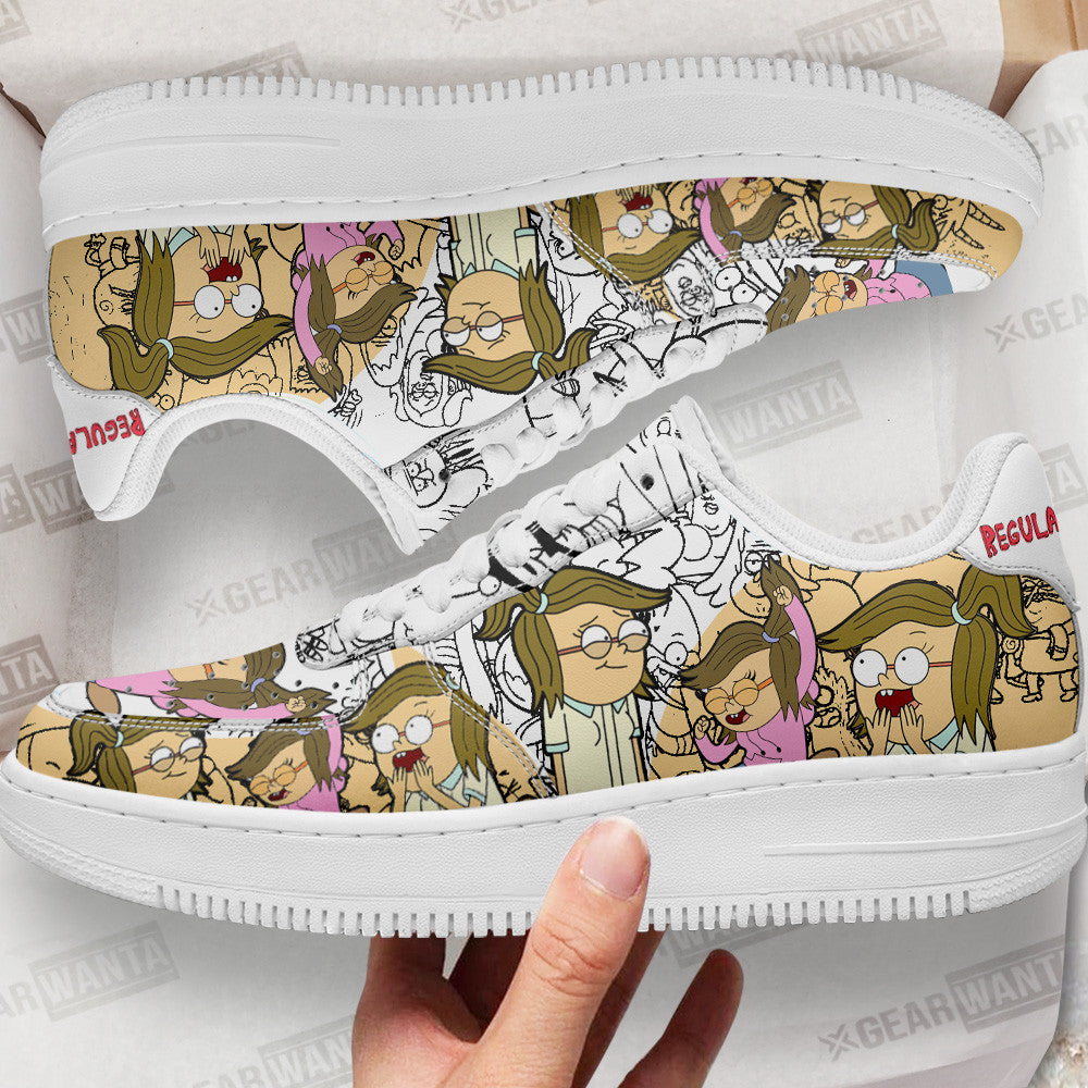 Eileen Regular Show Air Sneakers Custom Cartoon Shoes