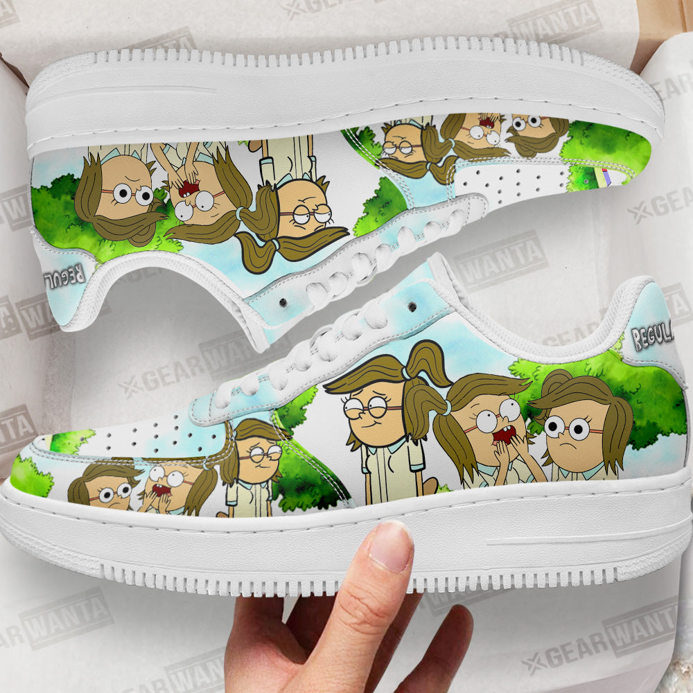Eileen Roberts Air Sneakers Custom Regular Show Shoes