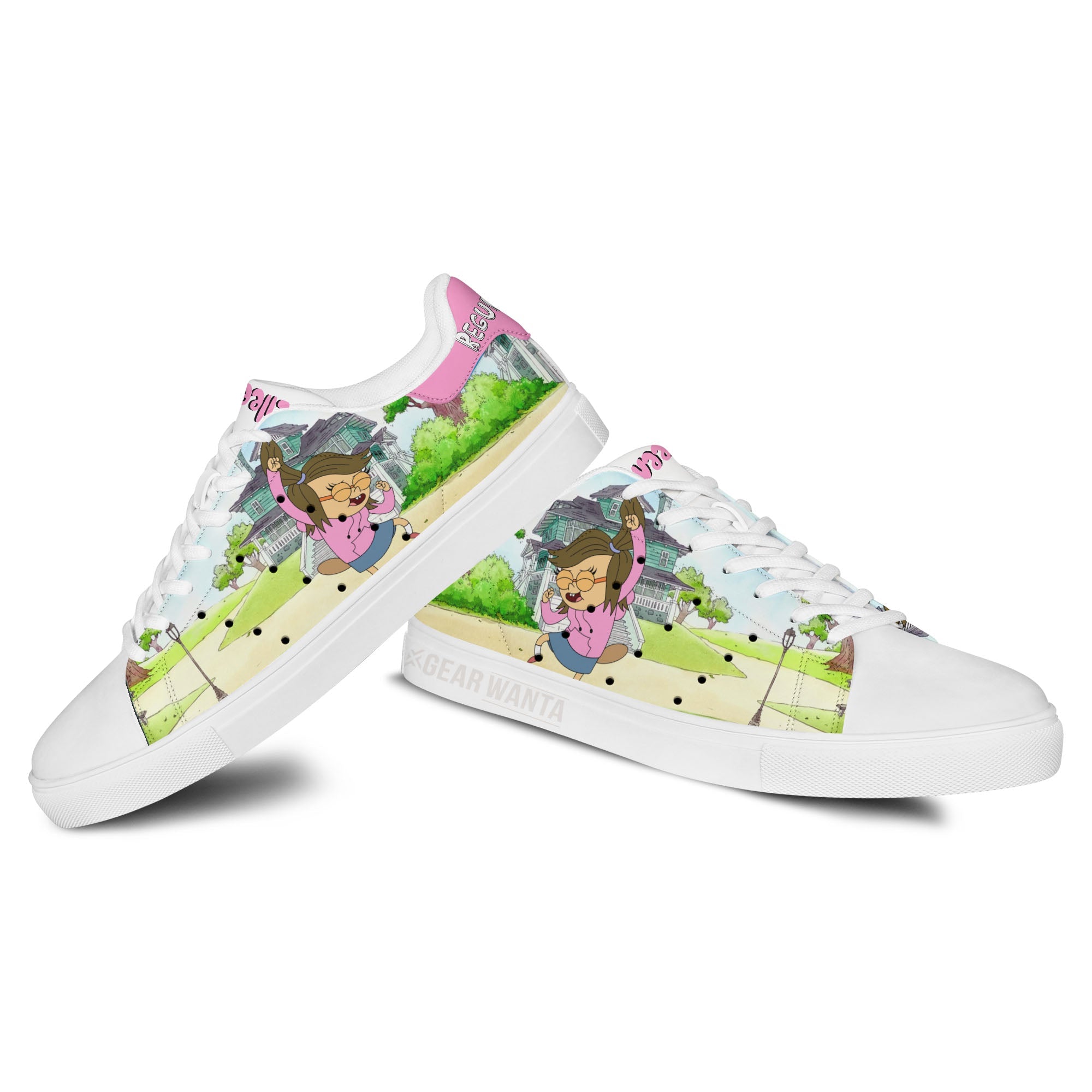 Eileen Roberts Skate Shoes Custom Regular Show Cartoon Fans