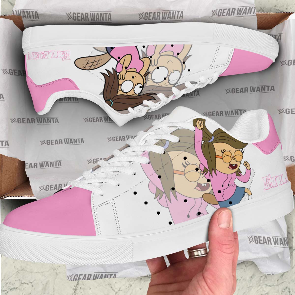 Eileen Skate Shoes Custom Regular Show Cartoon Sneakers