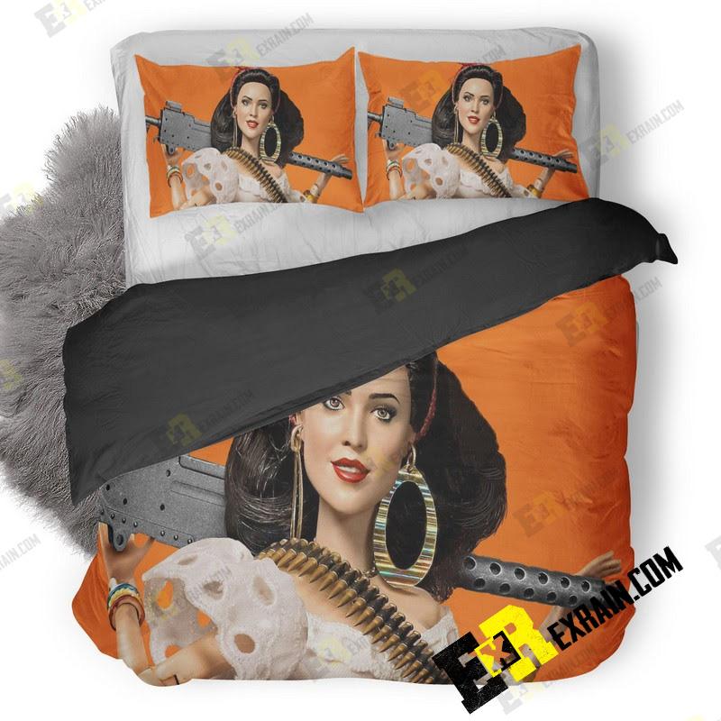 Eiza Gonzalez As Carlala The Driver In Welcome To Marwen Movie Pm 3D Customized Duvet Cover Bedding Set