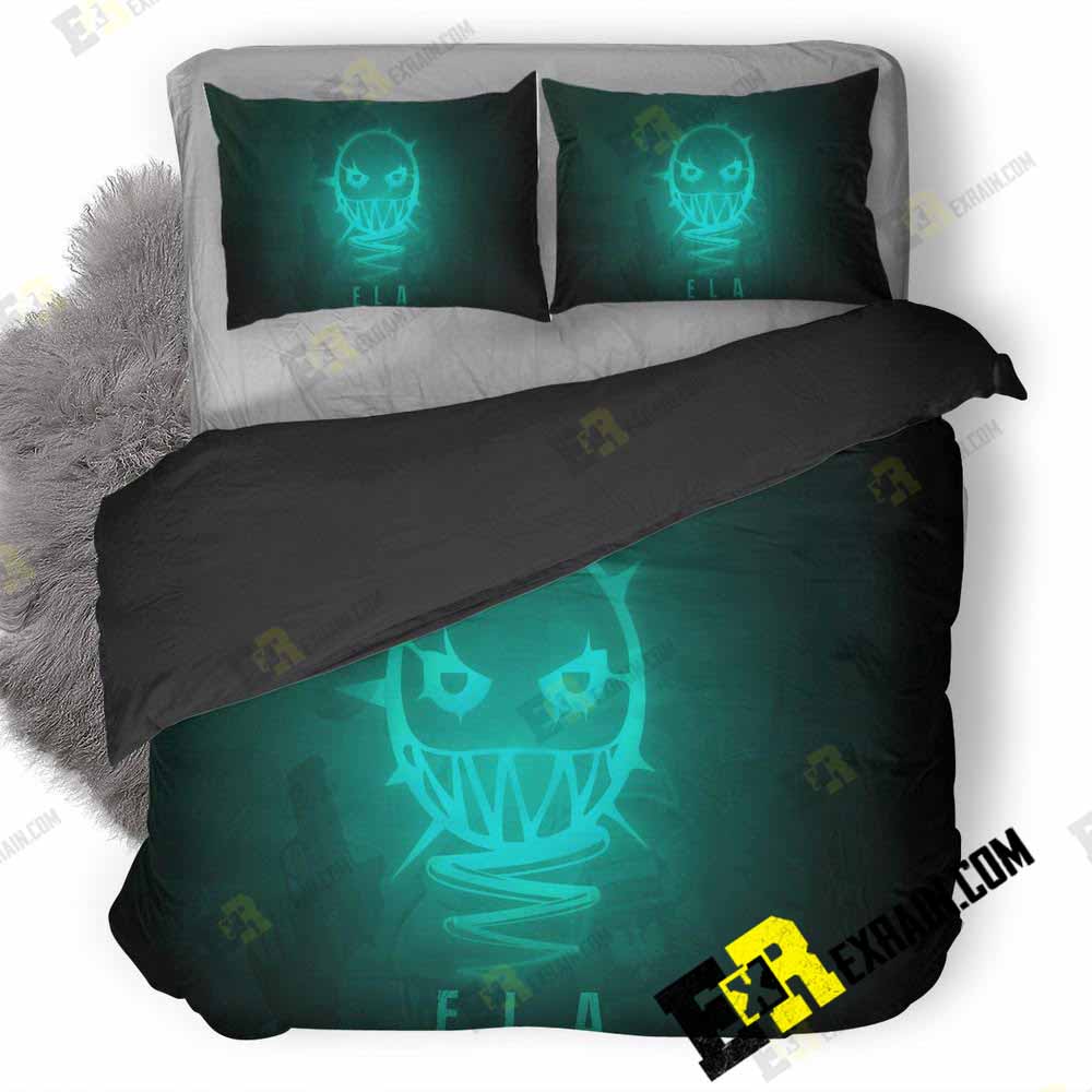 Ela Tom Clancys Rainbow Six Siege Minimalism 12K 7C 3D Customized Duvet Cover Bedding Set