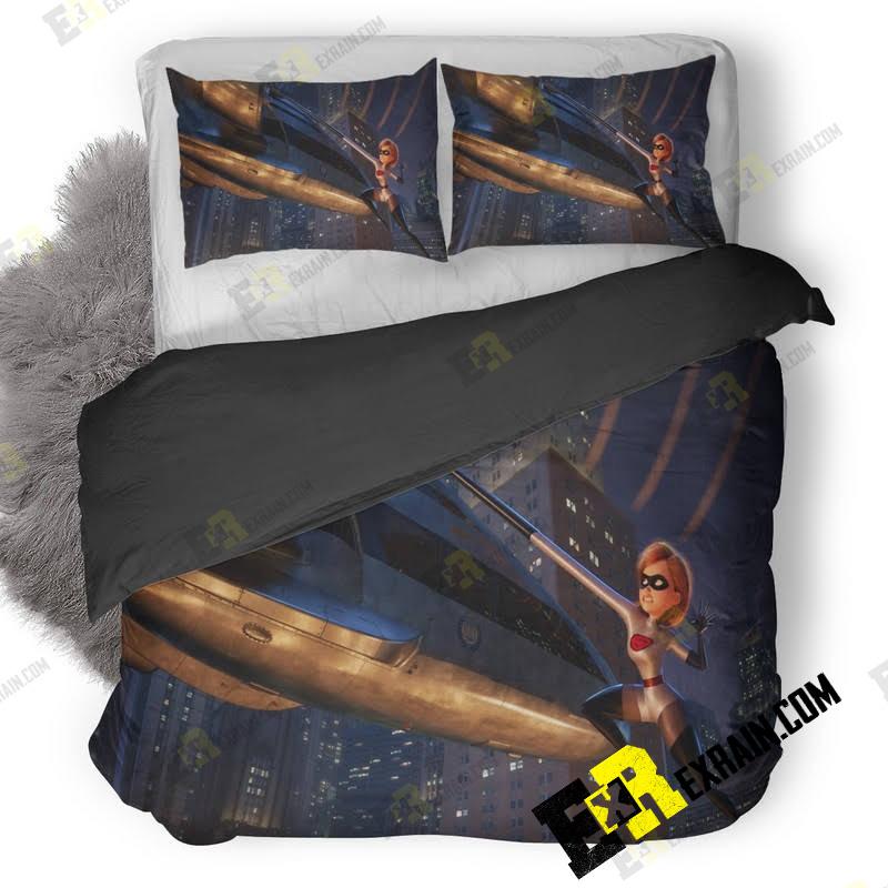 Elastigirl In The Incredibles 3D Customized Duvet Cover Bedding Set