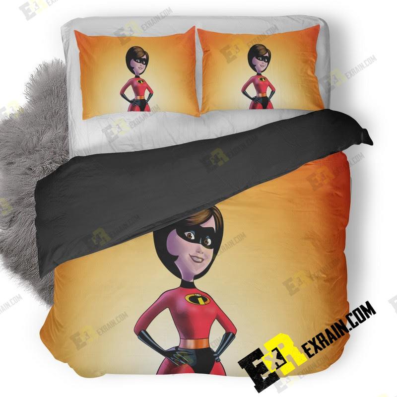 Elastigirl In The Incredibles 5K Artwork Q0 3D Customized Duvet Cover Bedding Set