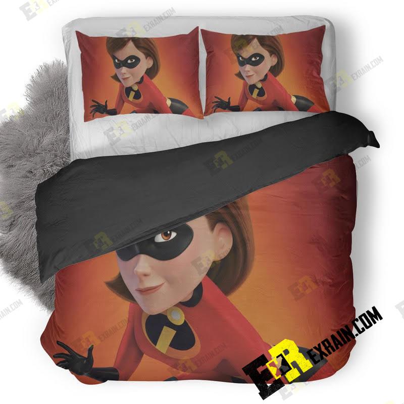 Elastigirl In The Incredibles 5K Me 3D Customized Duvet Cover Bedding Set